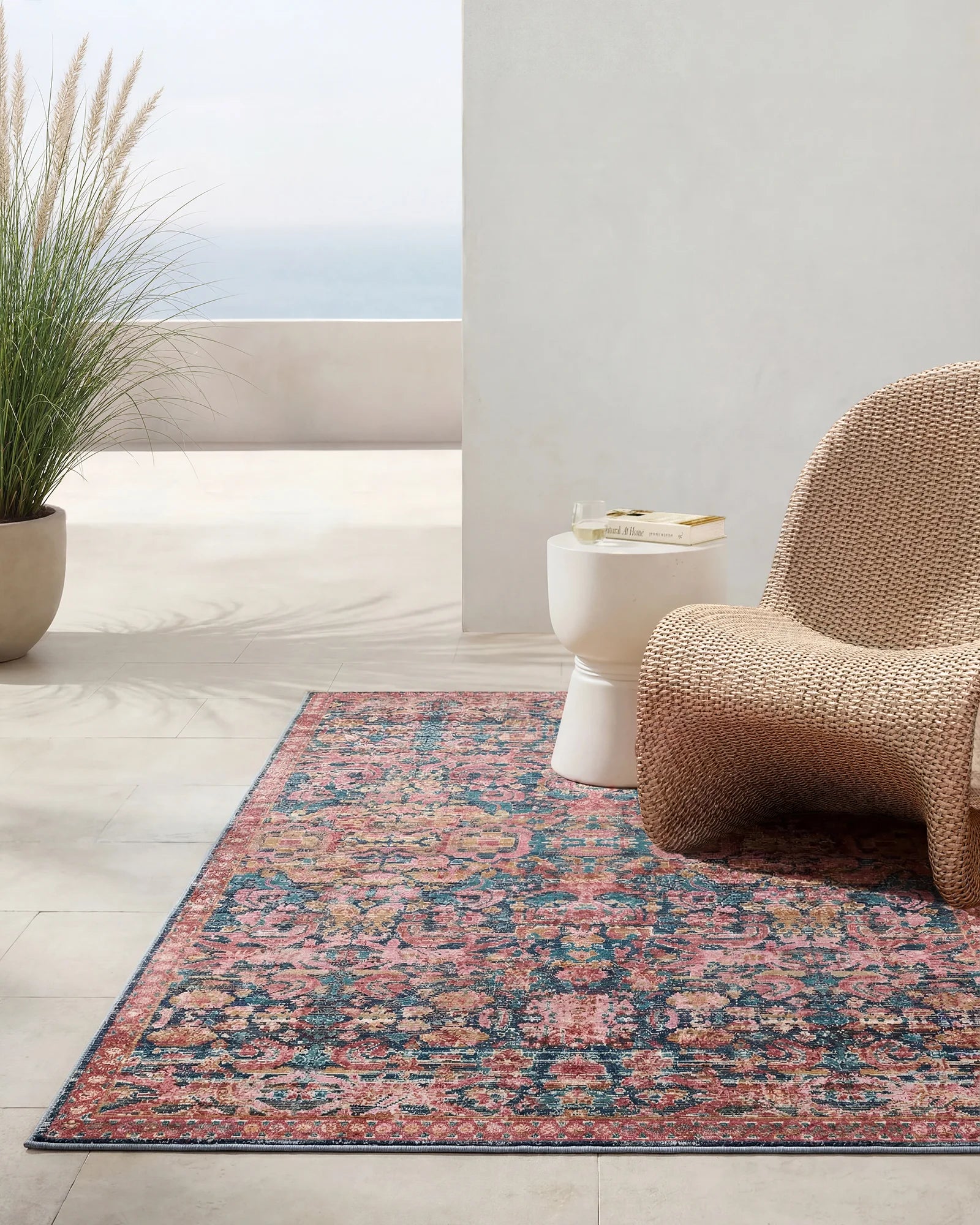 Arden Indoor/Outdoor Rug - 2'6" x 4' / Pink Secondary image