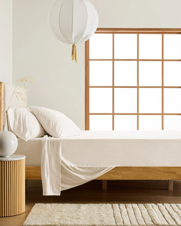 Organic Jersey Sheet Set - Twin / Light Blue