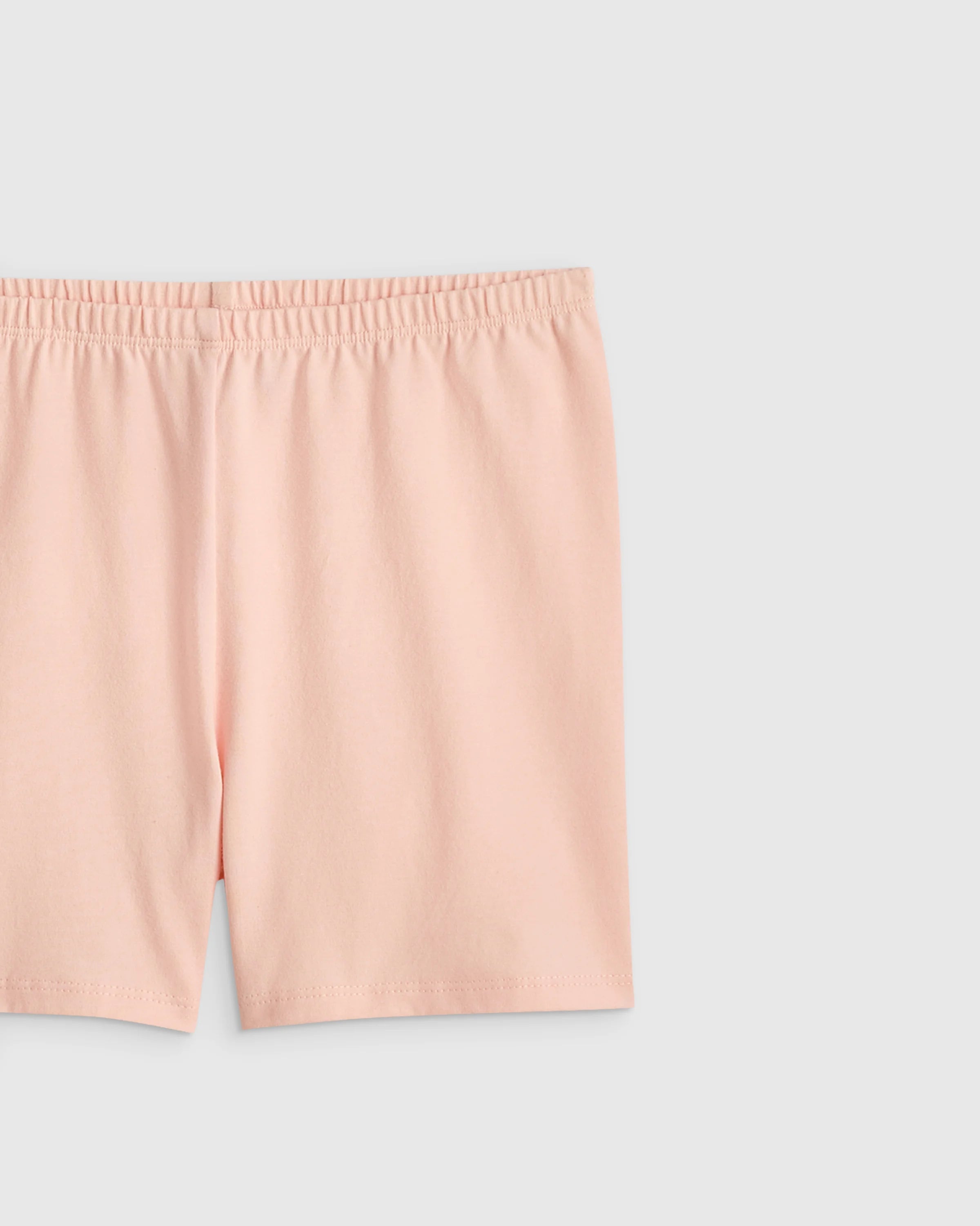 Organic Cotton Cartwheel Shorts - 6 / Soft Rose Secondary image
