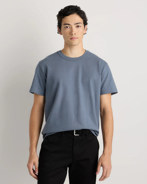 100% Organic Cotton Heavyweight Tee - XS / Natural