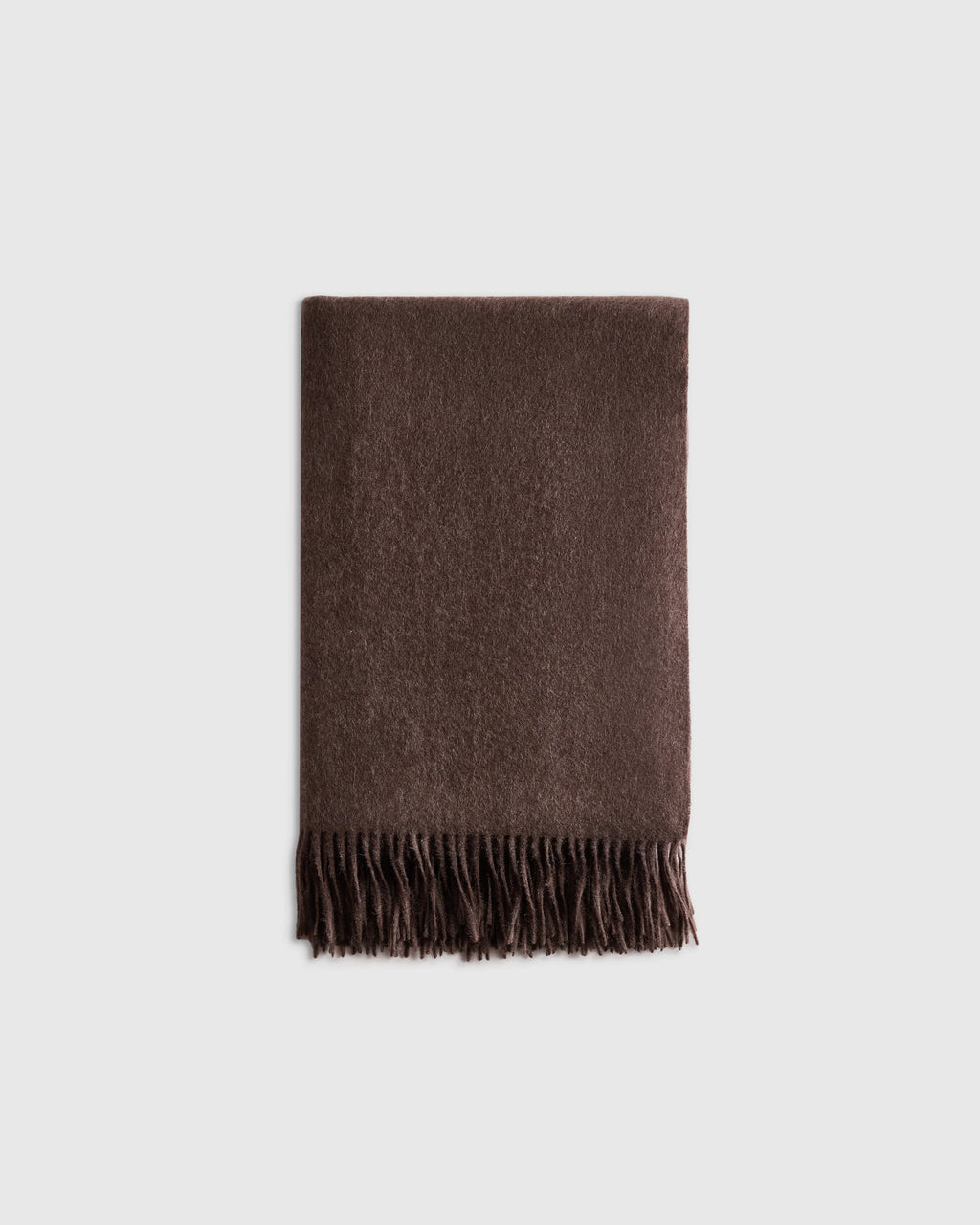 Mongolian Cashmere Throw - 50x60 / Heather Grey