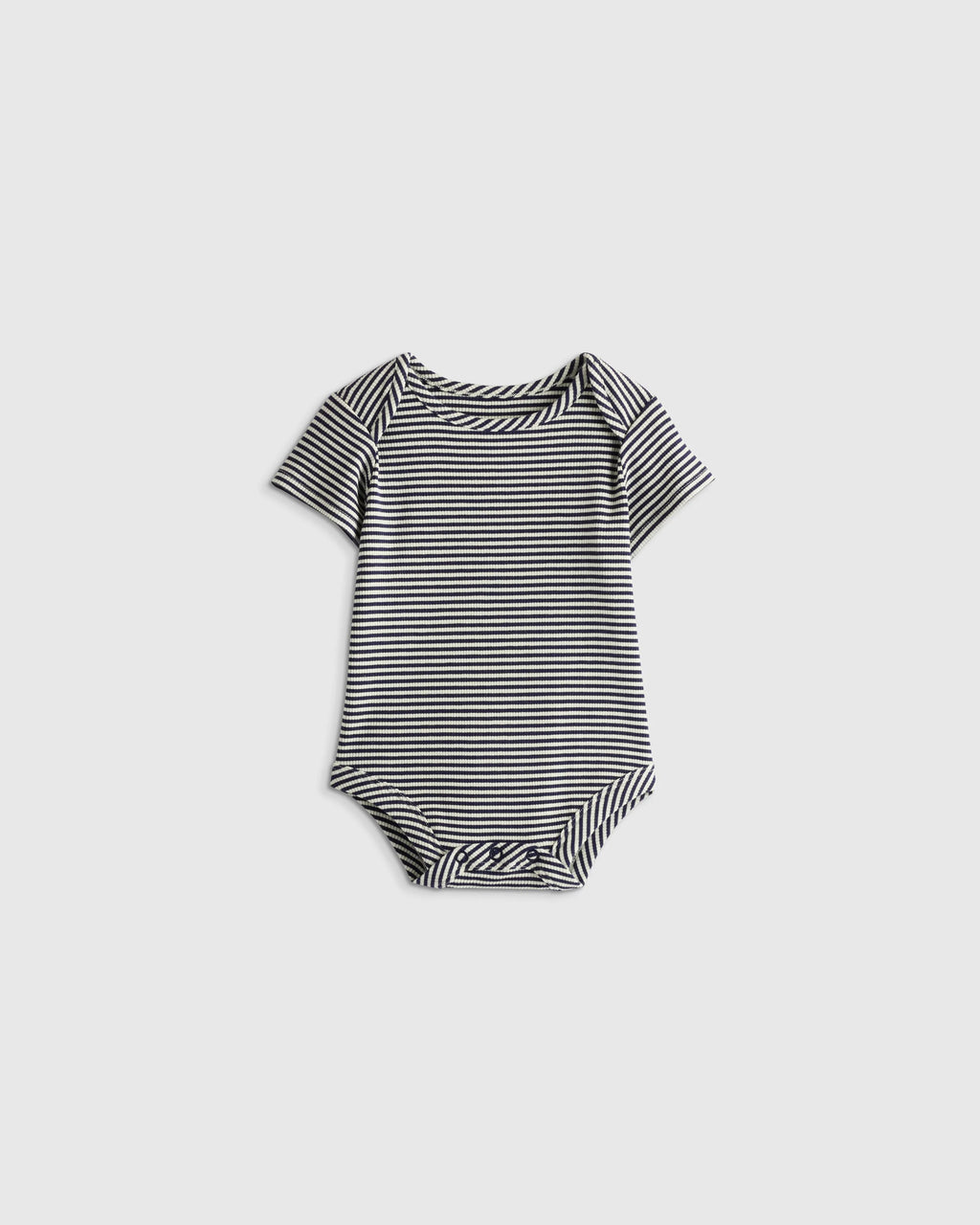 Softest Rib Short Sleeve Bodysuit - 0-3M / Deep Sea Blue