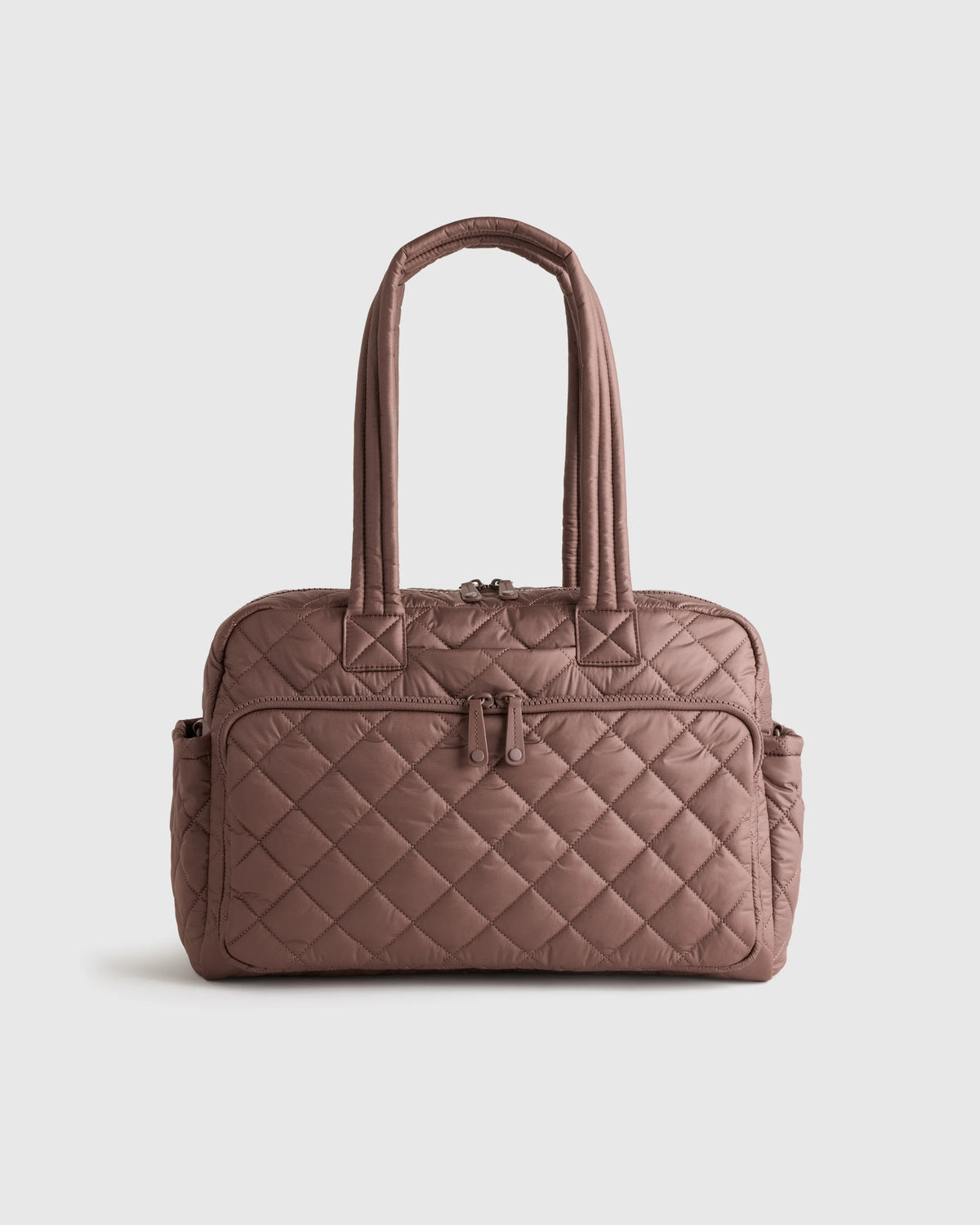 Transit Quilted Duffle Bag - One Size / Taupe Brown Main image