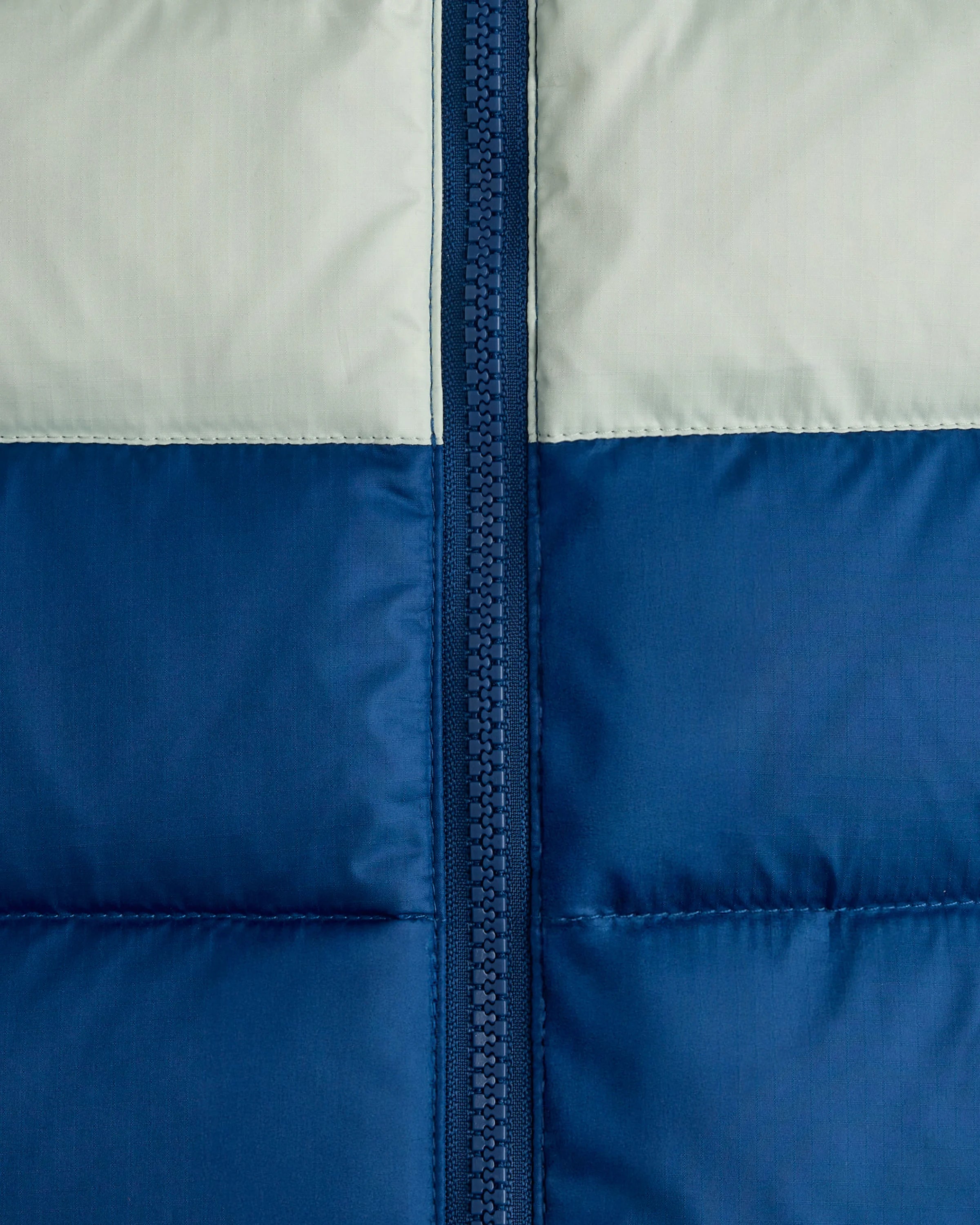 Lightweight Down Puffer Vest - 6 / Blue Colorblock Secondary image