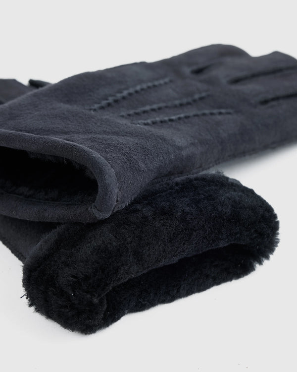 100% Australian Shearling Gloves - S / Pecan