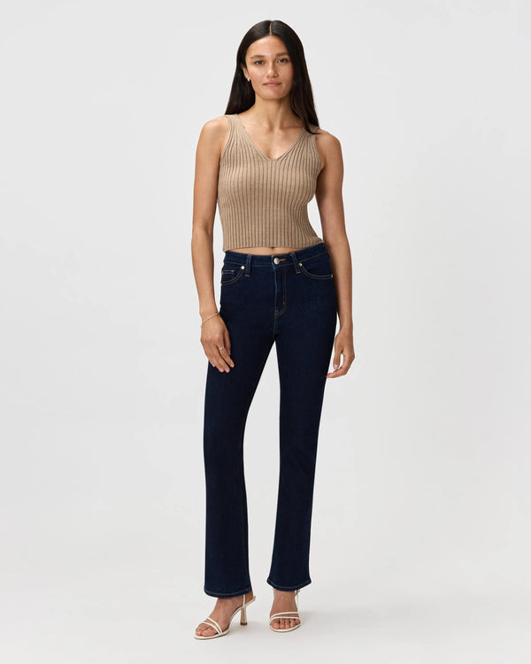 Bella Stretch Kick Flare Jeans - 24 / Deep Rinse