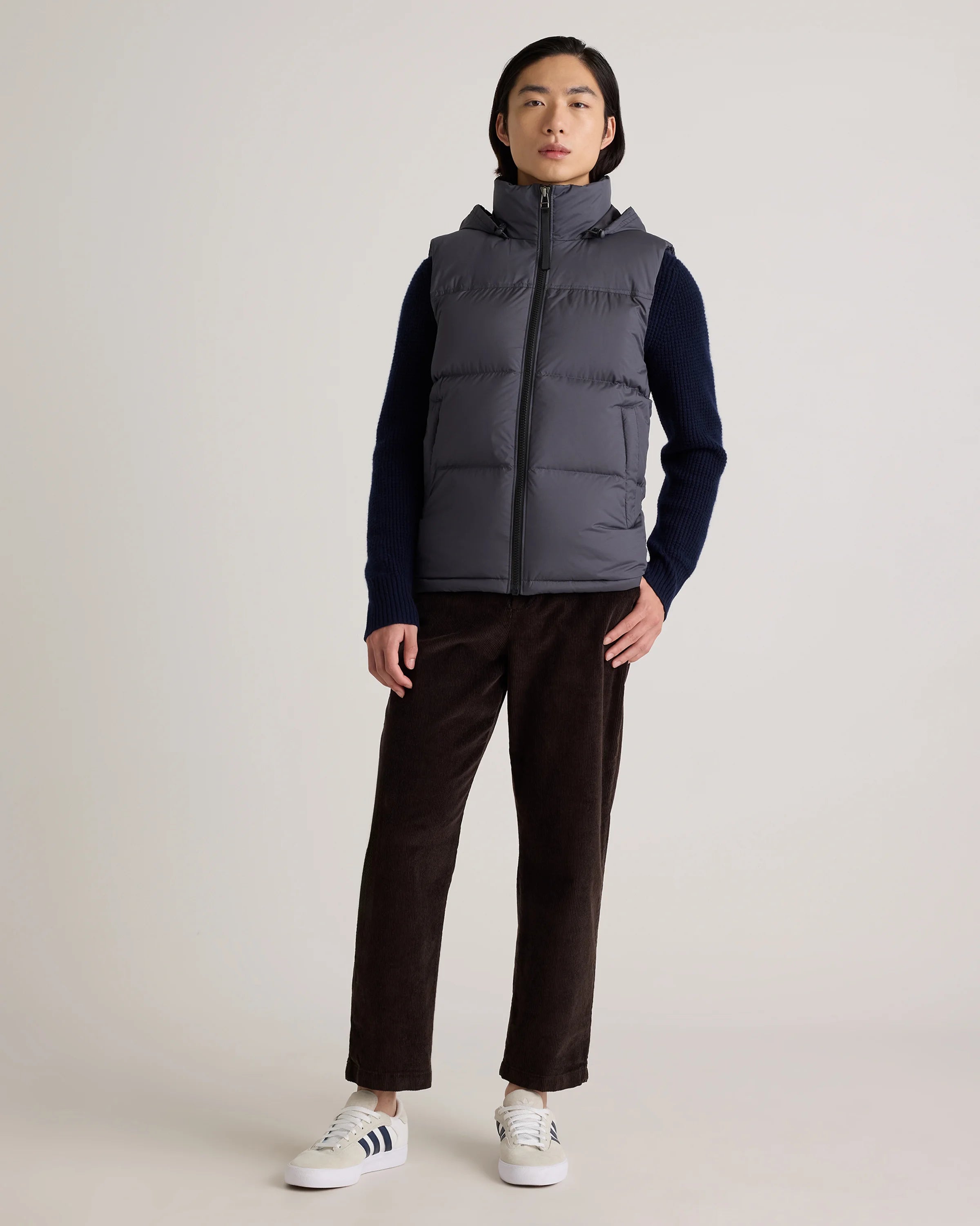 Responsible Down Puffer Vest - S / Carbon Grey Secondary image