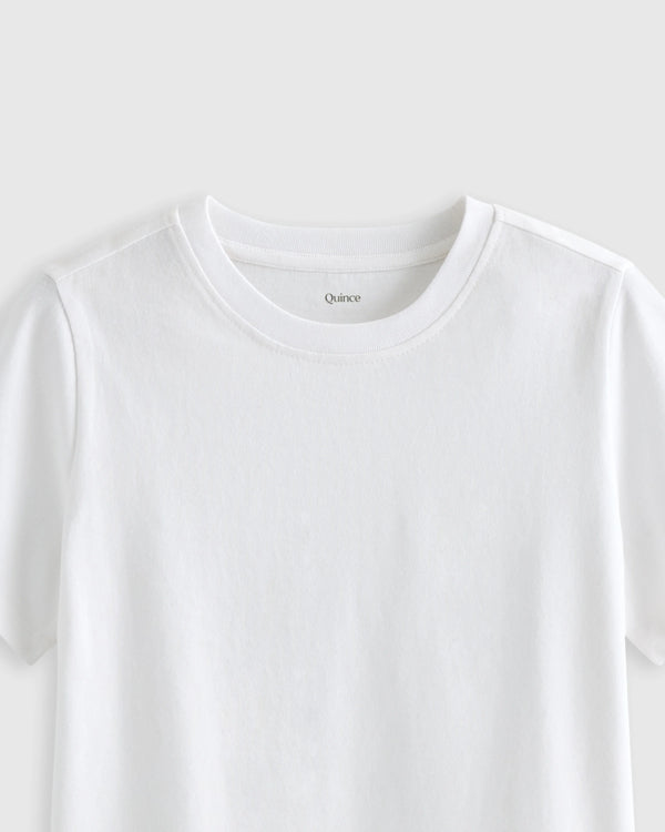 100% Organic Cotton Jersey Short Sleeve Tee - 6 / Dino Sketch