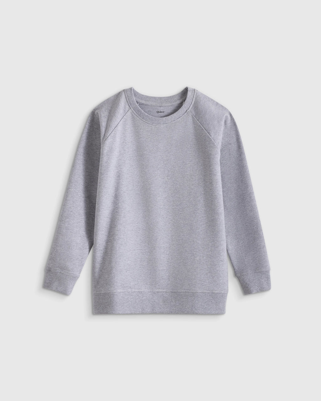 Organic Cotton French Terry Crew Neck Sweatshirt - 6 / Heart Graphic
