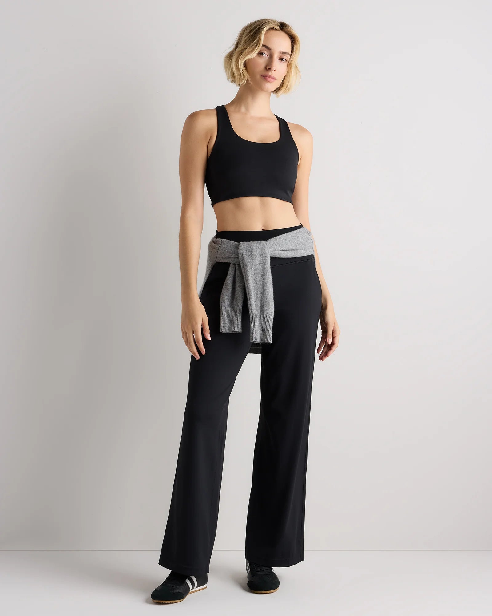 Ultra-Form High-Rise Wide Leg Pants - XS / Black Secondary image
