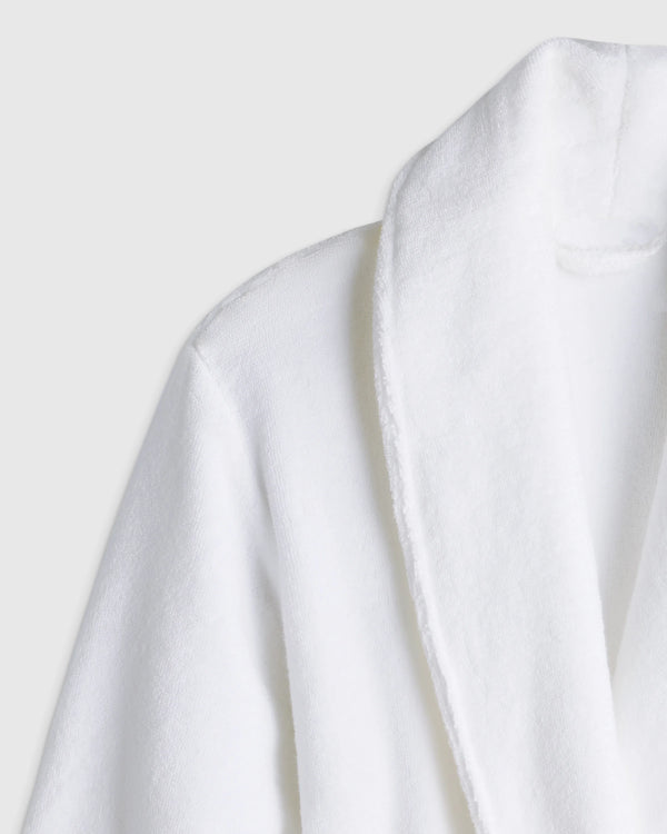 Turkish Cotton Terry Robe - XS / White