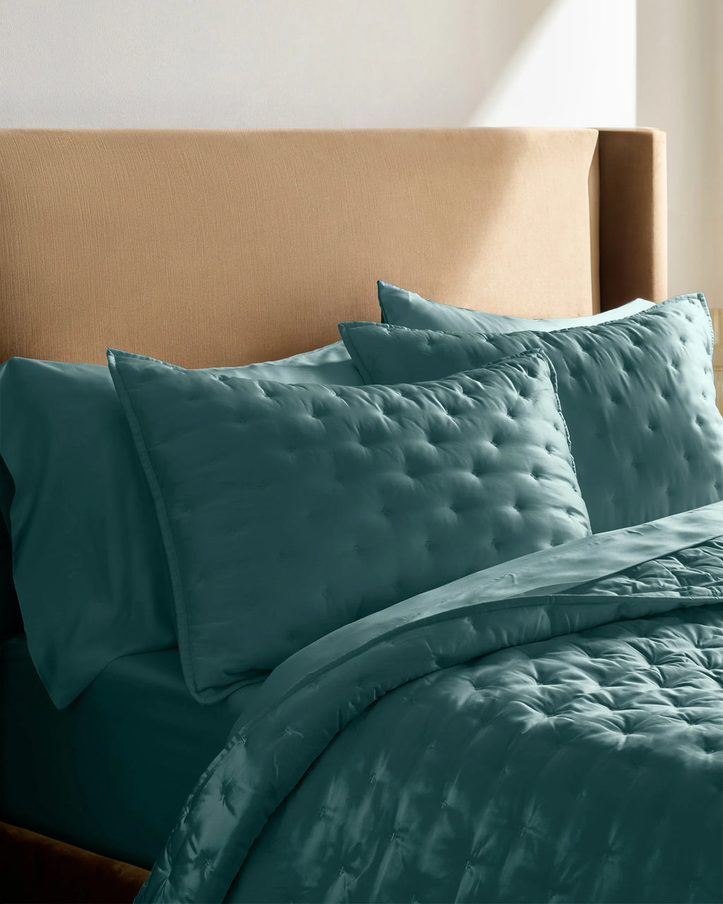 Bamboo Dream Quilt Set - Twin / Sage
