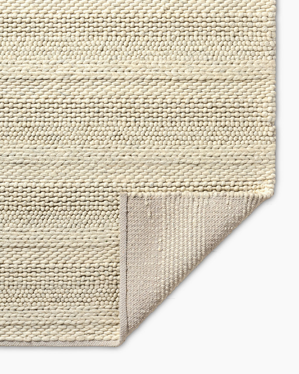 Rowan Handwoven Wool Rug - 5' x 8' / Sand