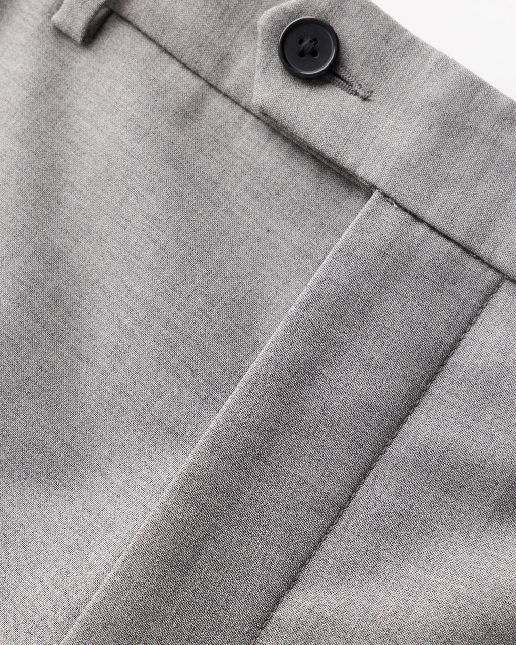 Stretch Wool Dress Pants - Slim - 30X30 / Grey Melange