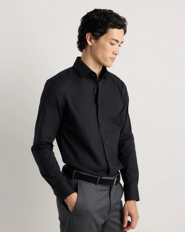 Organic Cotton Oxford Non-Iron Dress Shirt - S / Pale Blue