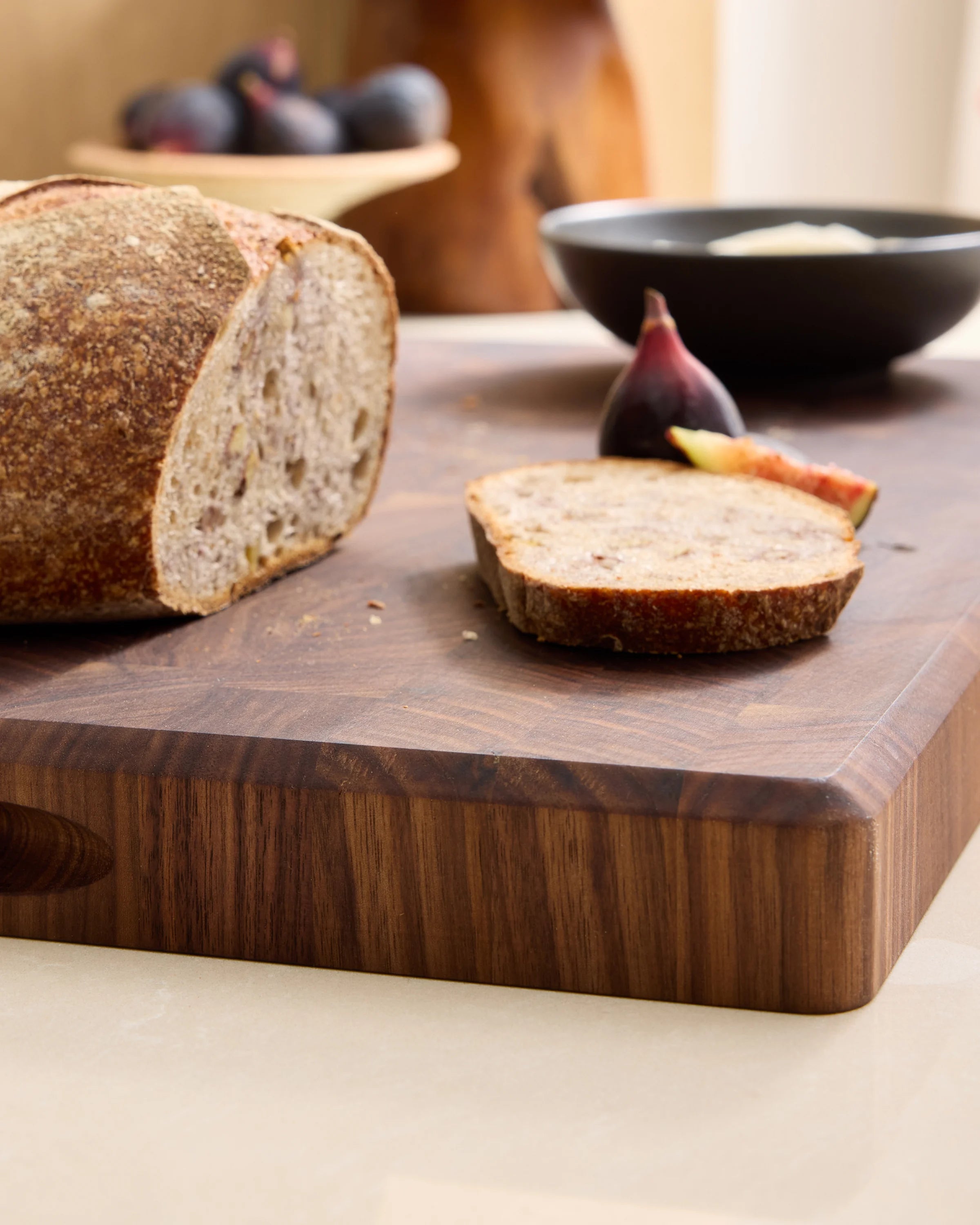 North American Walnut End Grain Butcher Block - One Size / Walnut Secondary image
