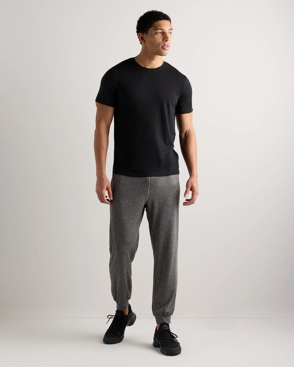 100% Merino Wool All-Season Short Sleeve Base Layer Tee - XS / Charcoal