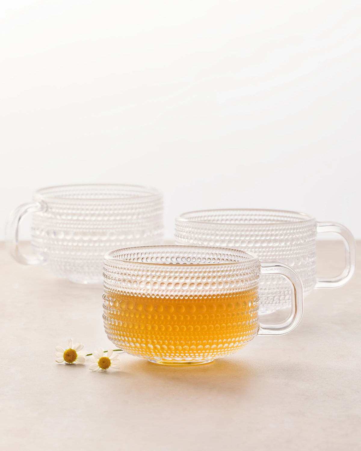 Jupiter Glass Tea & Cappuccino Mug (Set of 6) - One Size / No Color Main image