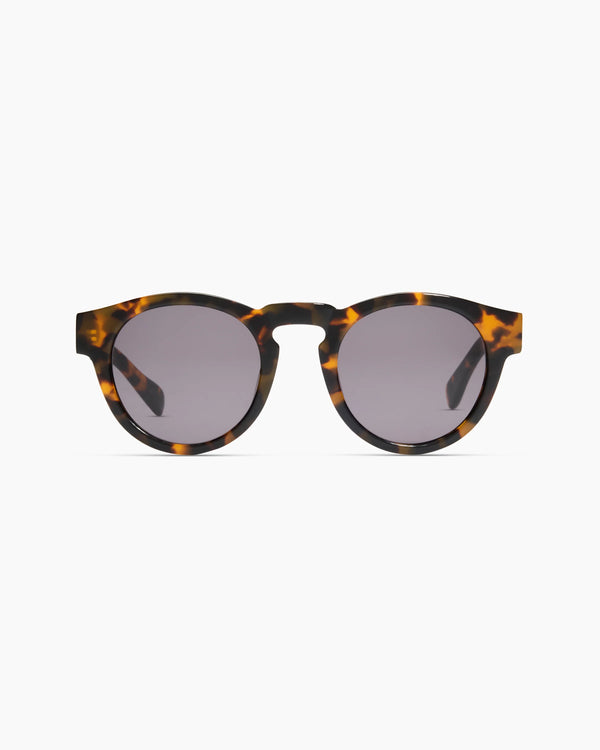 Tuscon Polarized Acetate Sunglasses - One Size / White Tortoise with Green lens