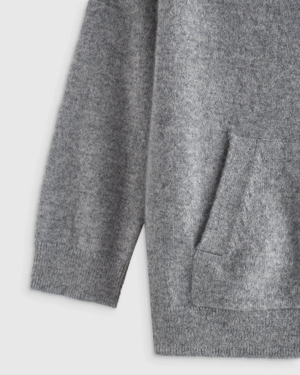 Washable Cashmere Full Zip Hoodie - 2T / True Navy