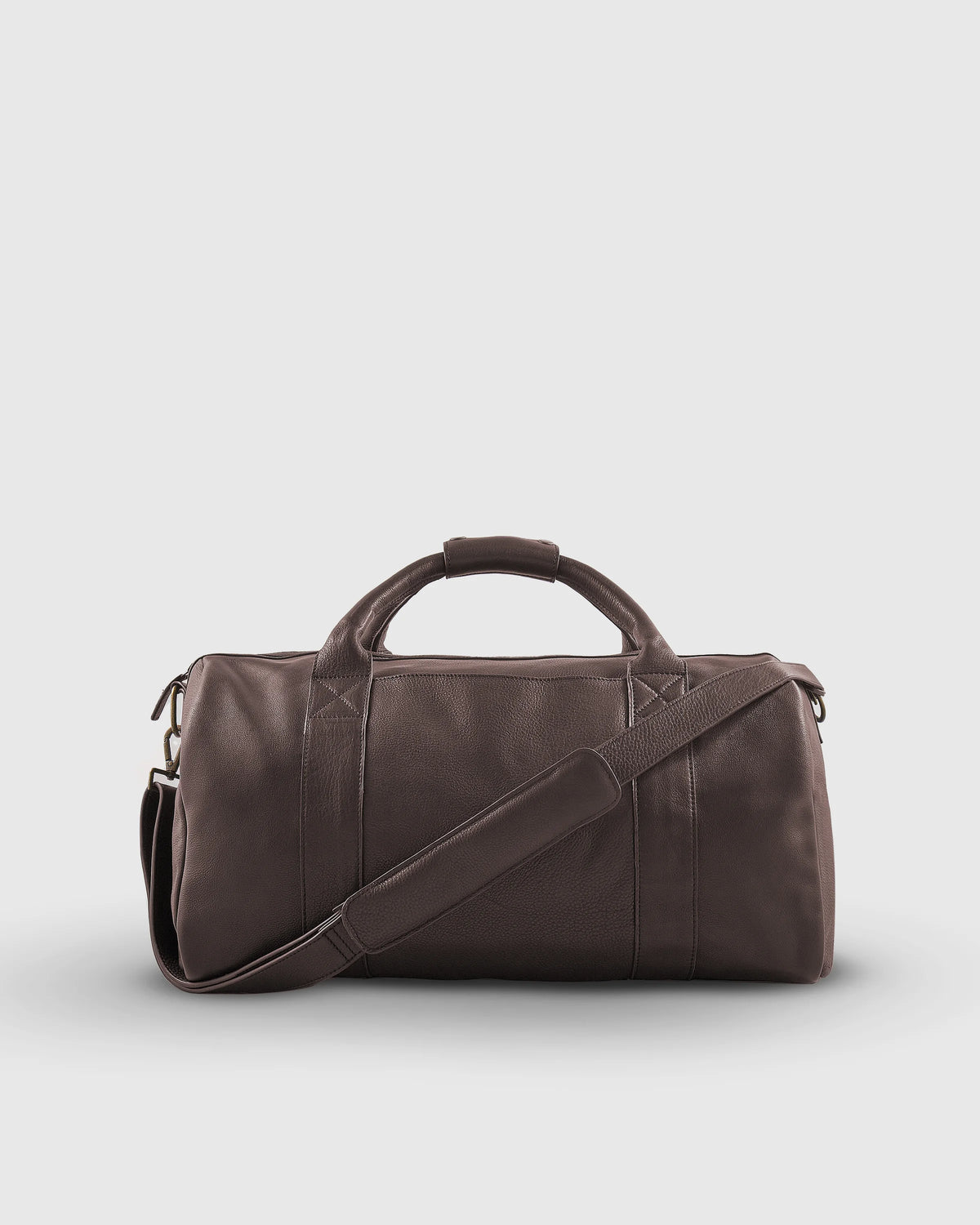 Nappa Leather Duffle Bag - One Size / Dark Brown Main image