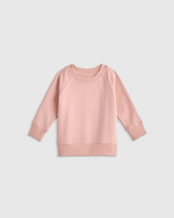 Organic Cotton French Terry Crew Neck Sweatshirt - 3-6M / Blue Stars