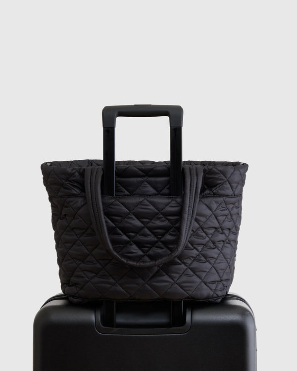Transit Quilted Carry-All Tote - One Size / Porcelain Blue