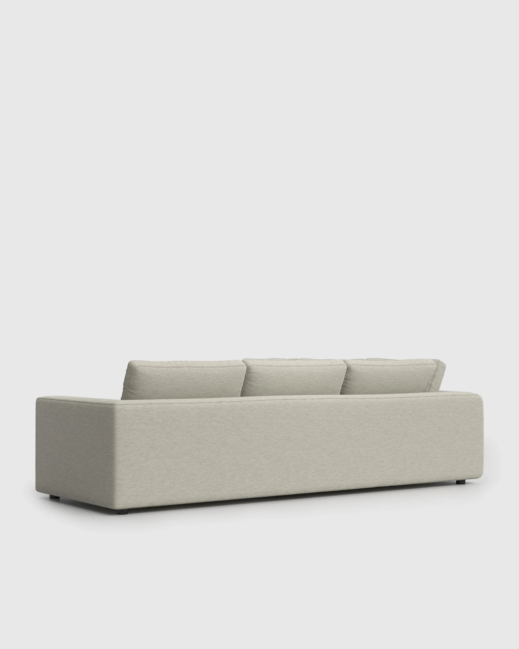 Ashford Deep Seat L Sectional in Performance Basketweave - 119x119 / Fog