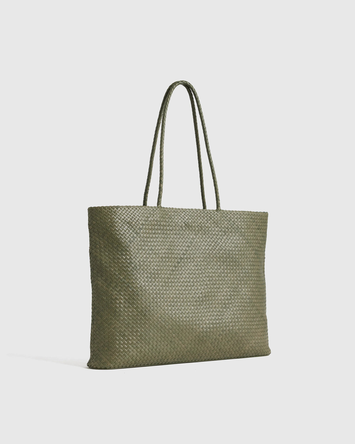 Siena Handwoven Tote - One Size / Taupe