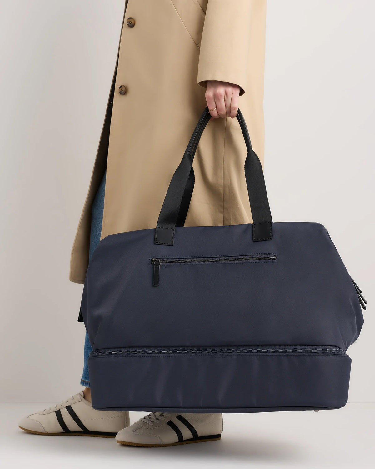 Voyage Nylon Dual Compartment Weekender - One Size / Black