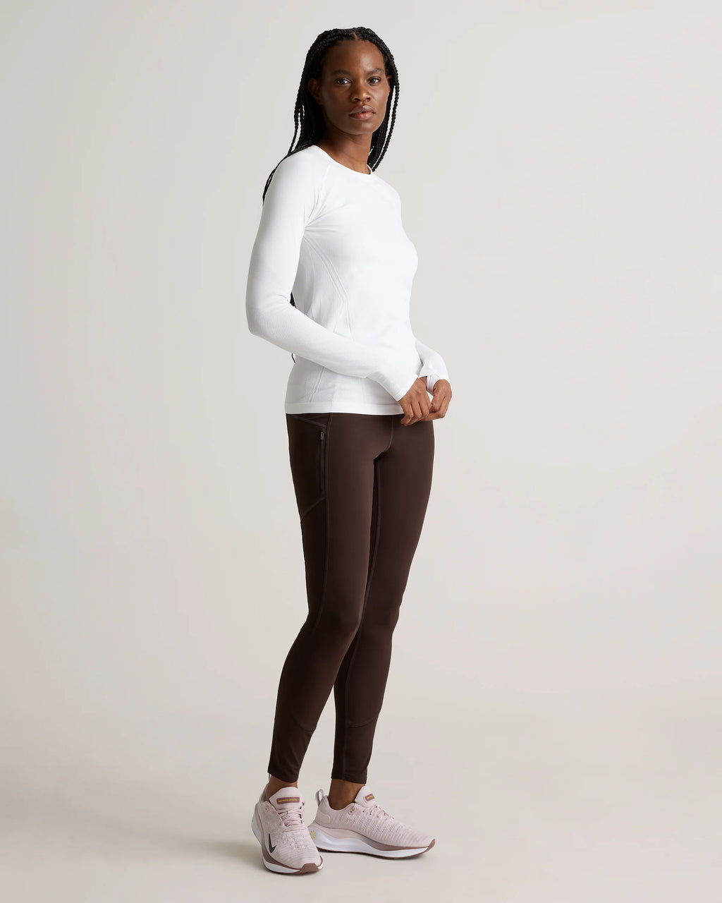 Whistler High-Rise Pocket Thermal Legging - XS / Black