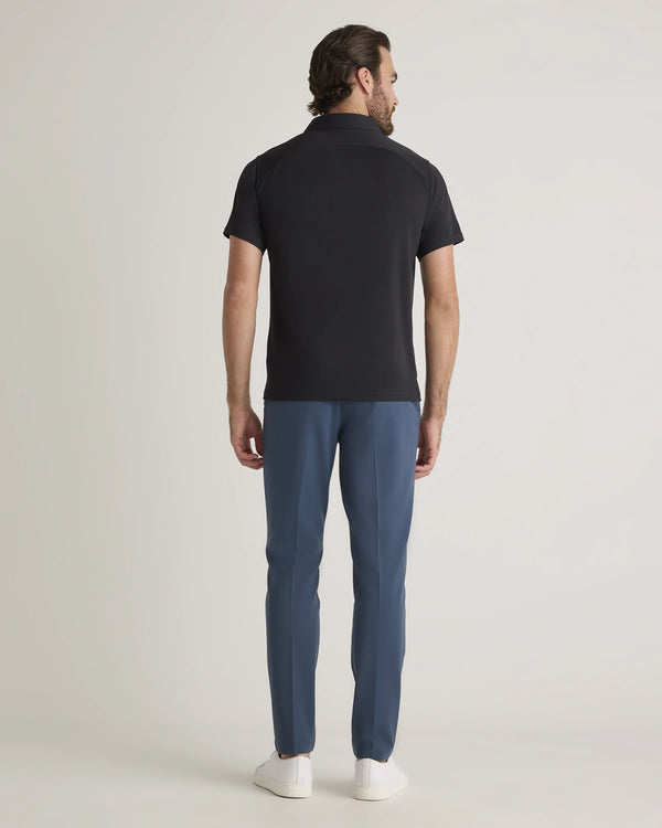 Commuter Stretch Pique Polo - S / Dark Coal