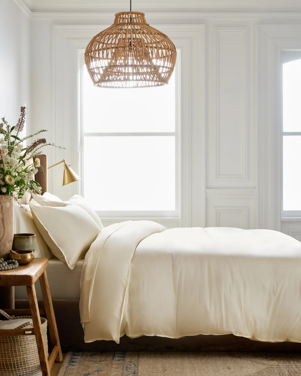 Bamboo Duvet Cover Set - Twin / Sand