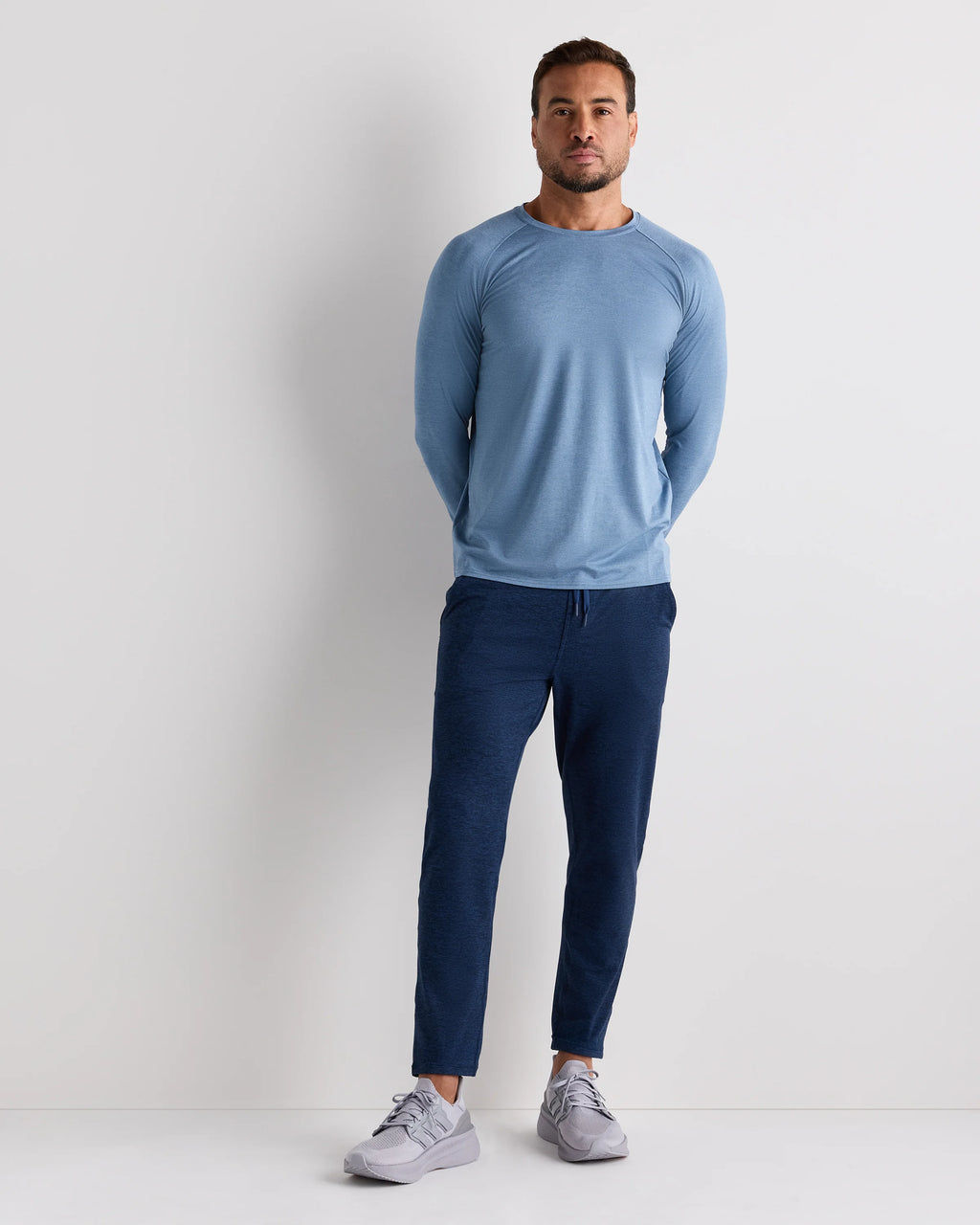 Flowknit Breeze Performance Long Sleeve Tee - XS / Heather Grey