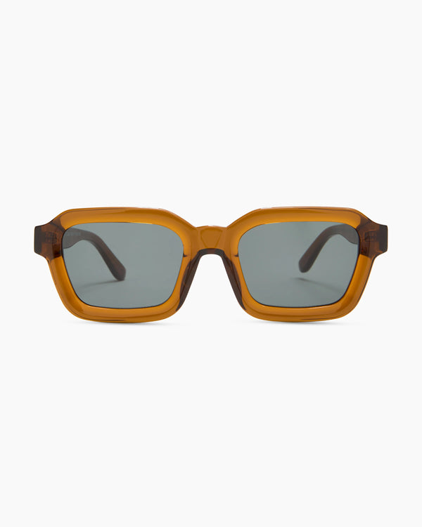 Ibiza Polarized Acetate Sunglasses - One Size / Amethyst Tortoise with Grey lens