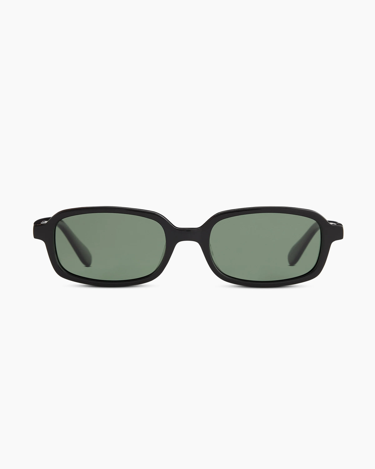Mykonos Polarized Acetate Sunglasses - One Size / Black with Green lens Main image