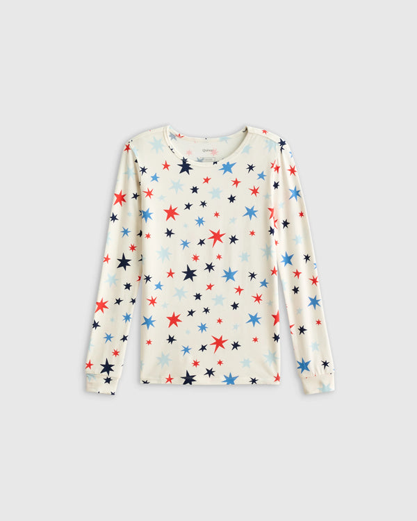 Bamboo Long Sleeve and Pant Pajama Set - 2T / Wildflower Dreams