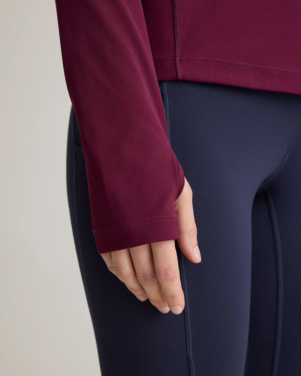Ultra-Form Long Sleeve Top - XS / Plum