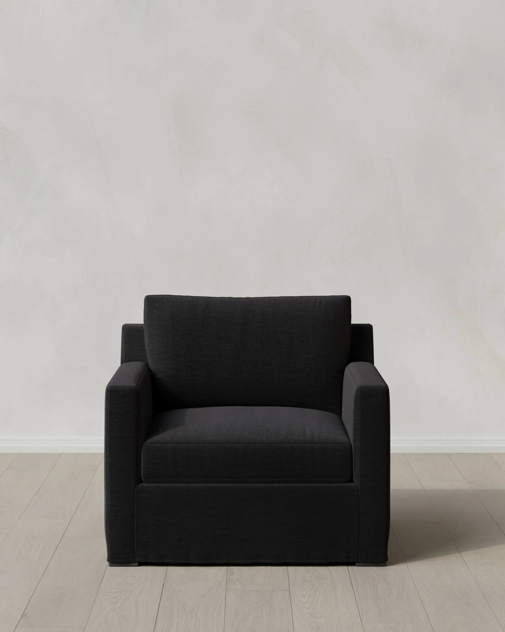 Ellery Slipcover Chair in Performance Linen - One Size / Sand