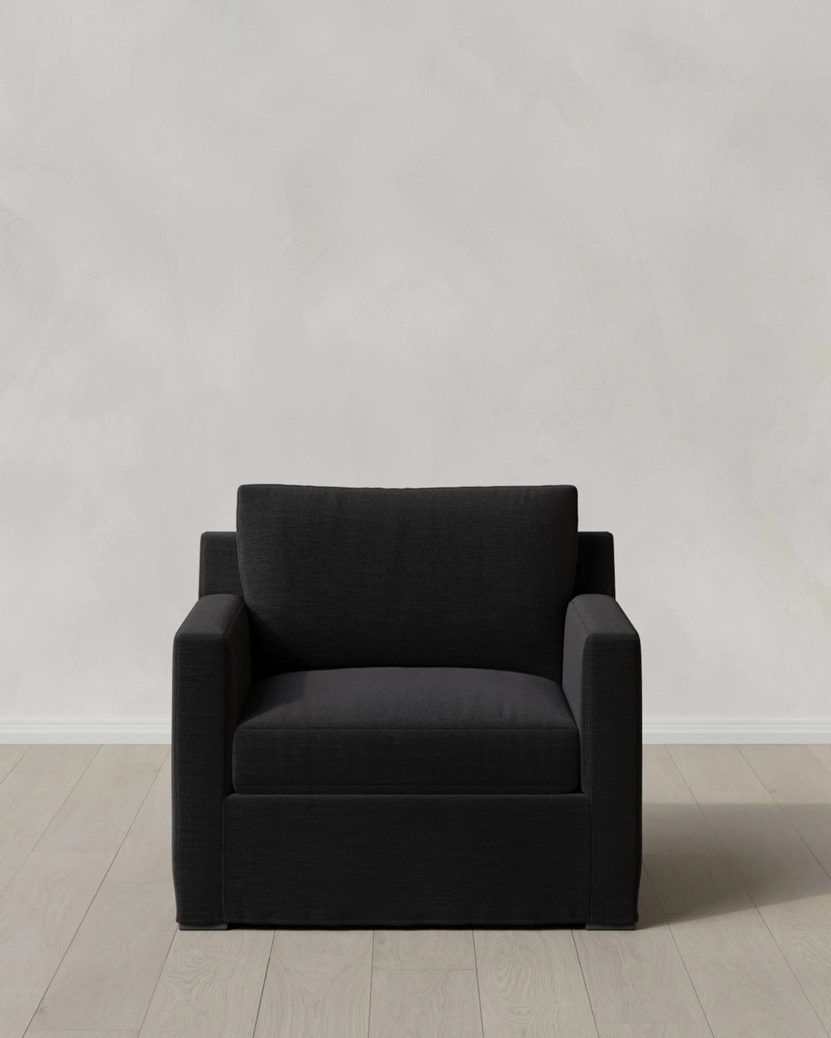 Ellery Slipcover Chair in Performance Linen - One Size / Sand