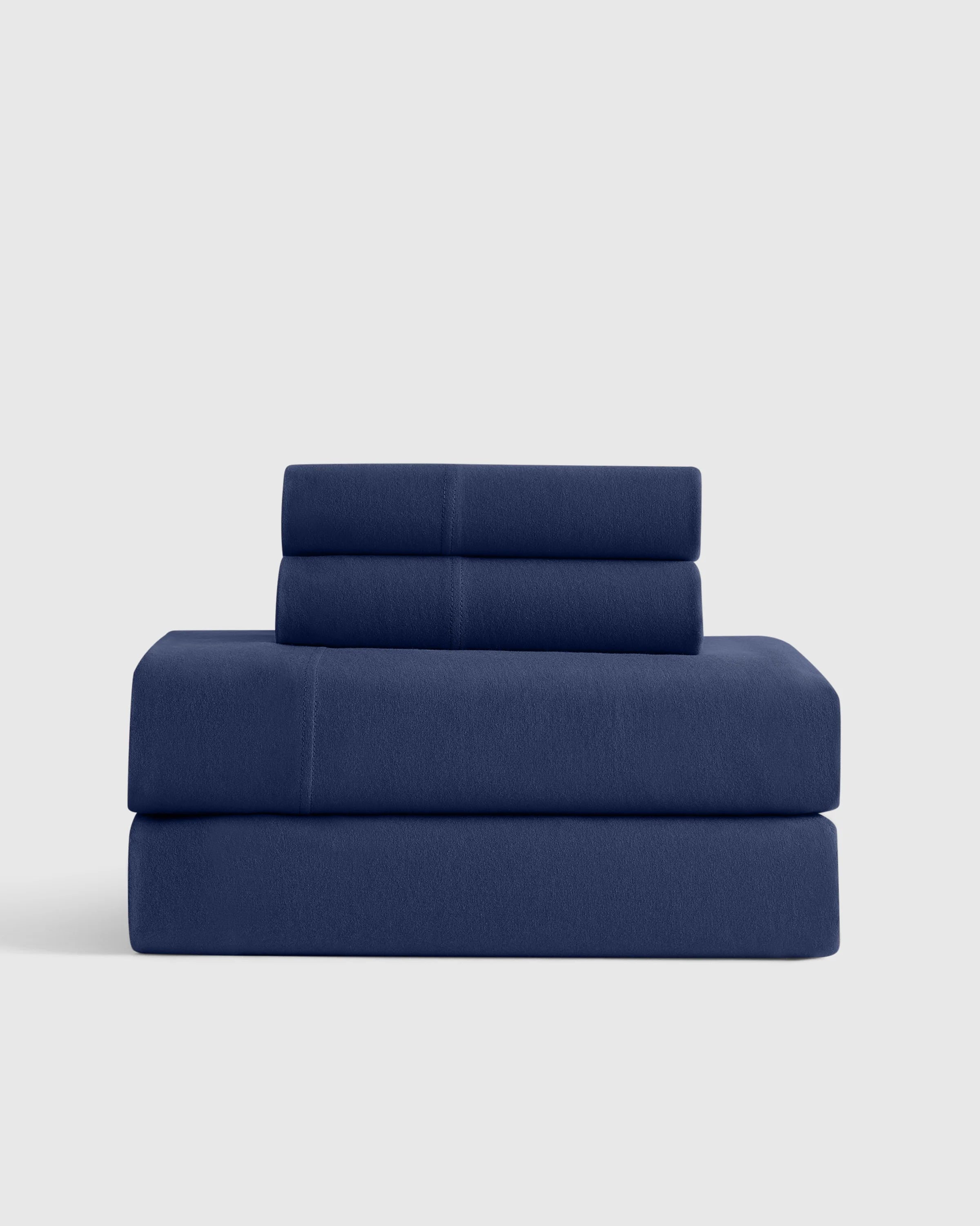 Organic Jersey Sheet Set - Twin / Light Blue Secondary image