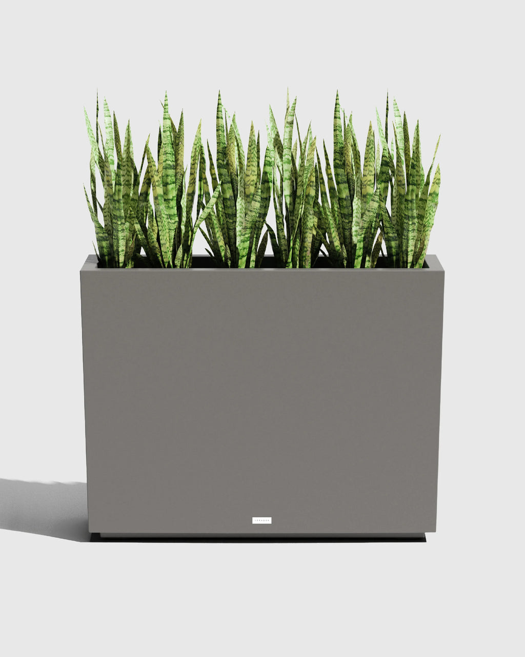 Block Series All Weather Rectangular Planter by Veradek - One Size / Black