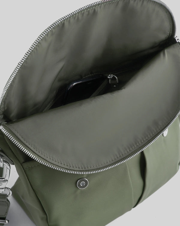 Revive Nylon Foldover Crossbody - One Size / Olive