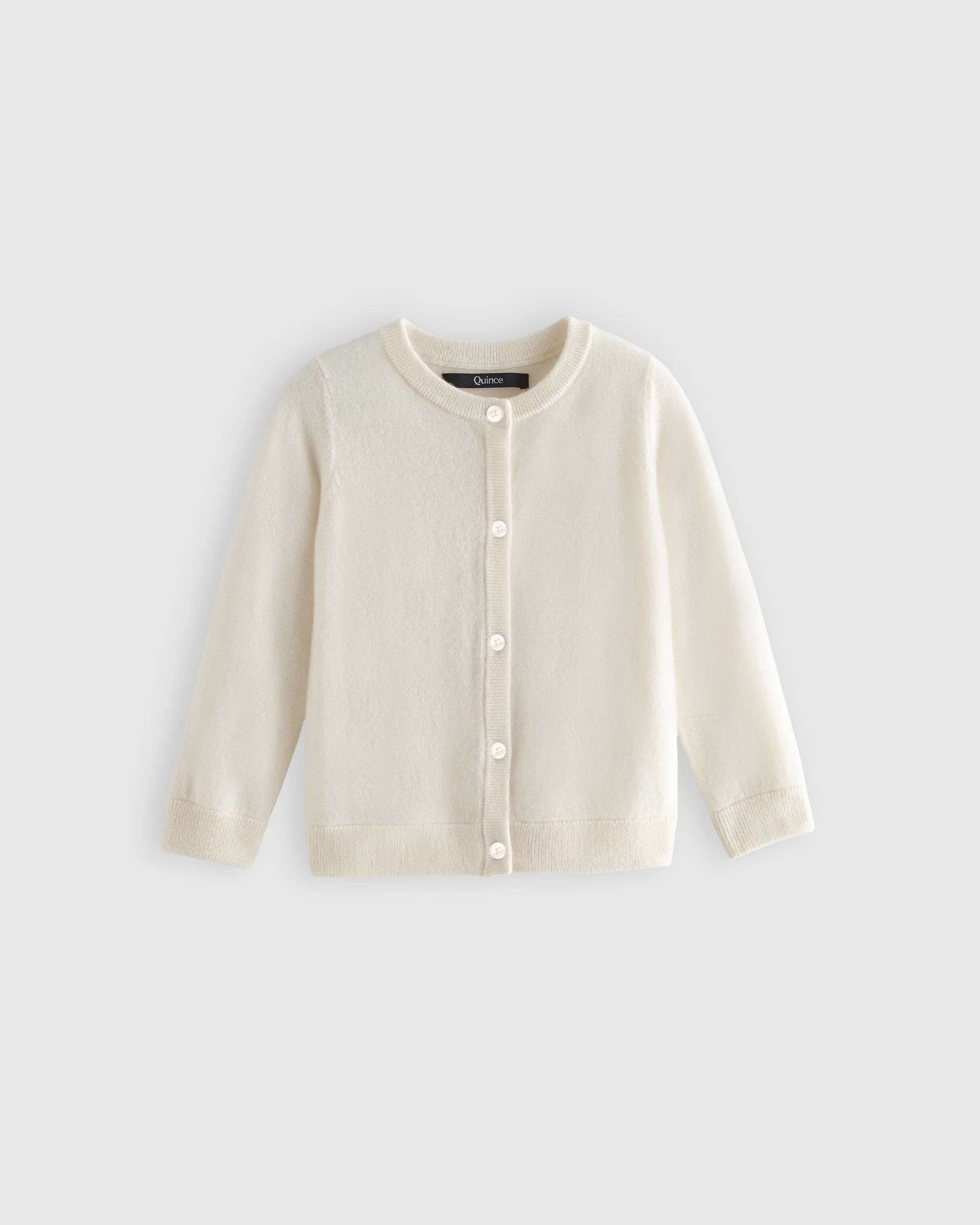 Washable Cashmere Cardigan - 2T / True Navy Secondary image