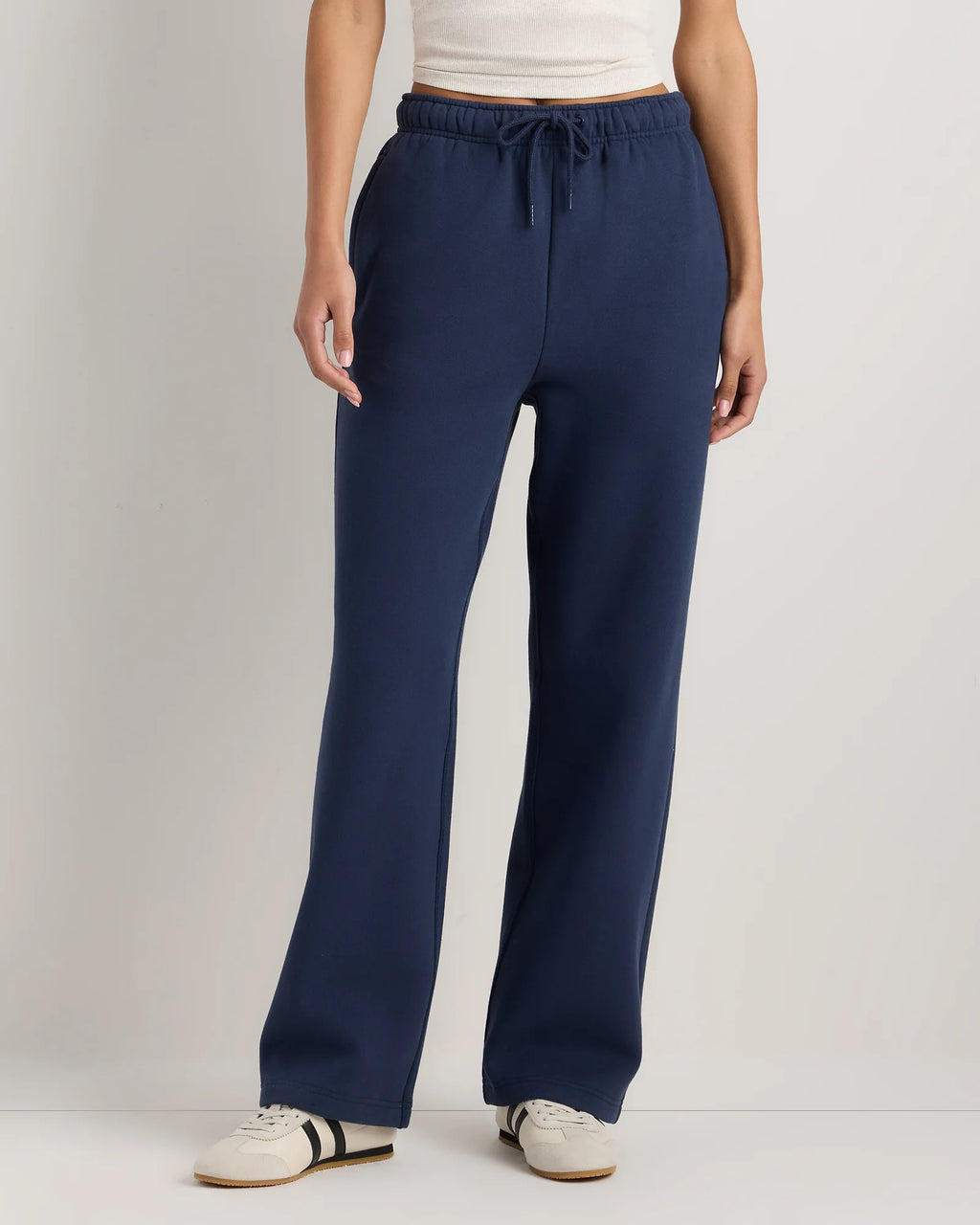 Everyday Fleece Straight Leg Sweatpants - XS / Coastal Sage