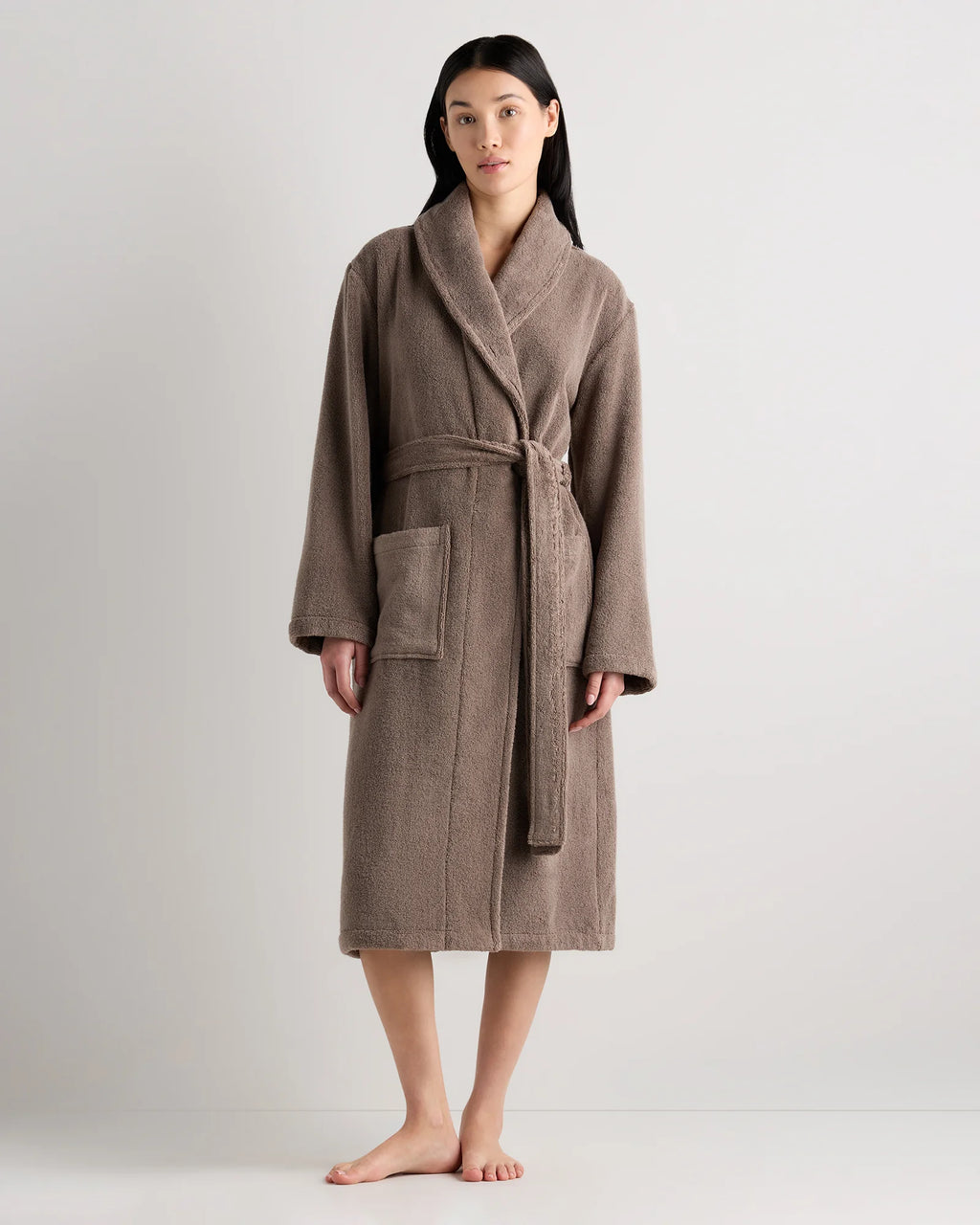 Turkish Cotton Terry Robe - XS / White