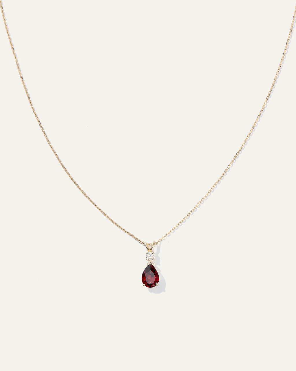 14K Gold Diamond & Semi-Precious Gemstone Drop Necklace - One Size / Yellow Gold