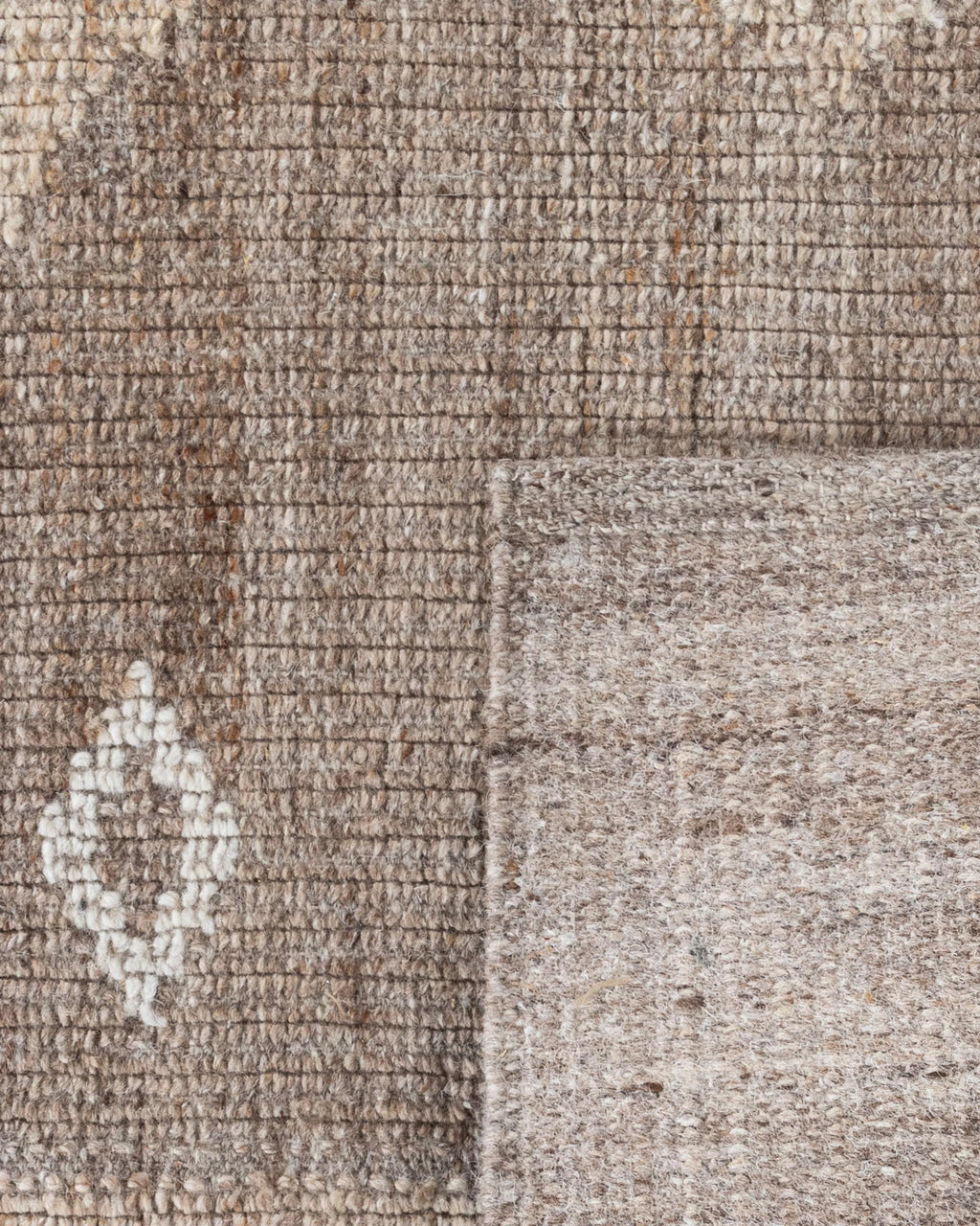 Sonora Handwoven Wool Rug - 5' x 7'6" / Brown