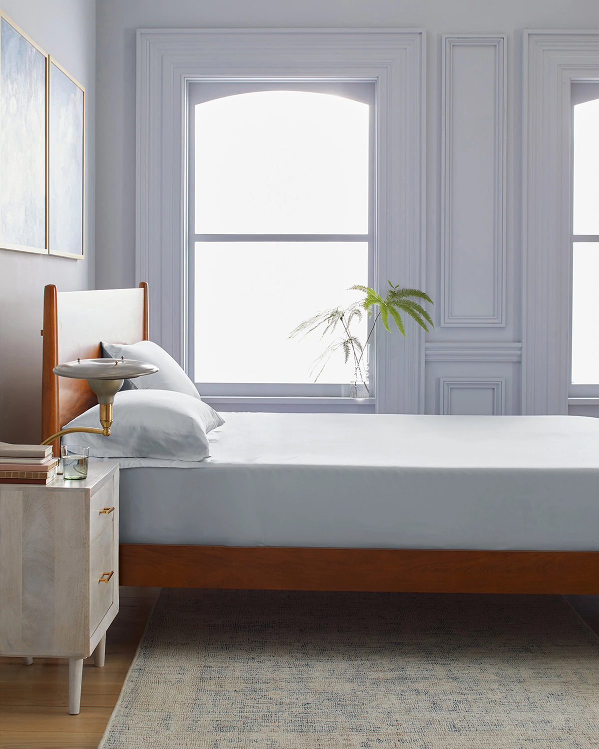 Bamboo Fitted Sheet Set - Twin / Sand