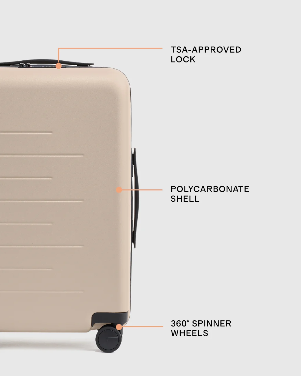 Expandable Carry-On Suitcase - One Size / Dark Green